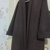 کت زنانه پارچه فوتر ضخیم  نو و تمیز ۱۳۰۰
