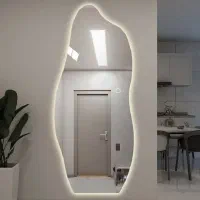 آینه قدی دفرمه بک لایت زیر قیمت