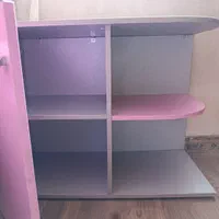 تخت و کمد دخترانه کودک و نوجوان