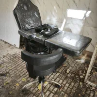 تخت سالنی مژه با صندلی گردون