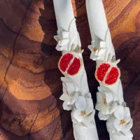 شمع های قلمی یلدایی واسب