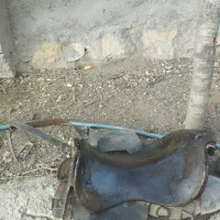 زین اسب قدیمی|اسب و تجهیزات اسب‌سواری|سرعین, |دیوار