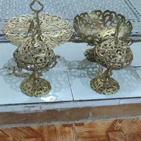 میوه خوری شیرینی خوری و شوکولات خوری برنز