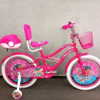 دوچرخه صورتی دخترانه سایز 16
