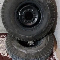 ی جفت لاستیک نیسان صفربه دلیل تیوپ لس تعویض کردم|قطعات یدکی و لوازم جانبی|باغ ملک, |دیوار