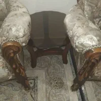 مبل هفت نفره با جلومبلی عسلی.|مبلمان خانگی و میز عسلی|تهران, افسریه جنوبی|دیوار