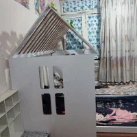 تخت خواب تک نفره|تخت و سرویس خواب|باوی, |دیوار