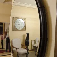آینه درحد نو بسیار زیبا قطر ۸۰