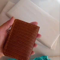 کیف کارت چرم طبیعی طرح لیزاردکد۳۴۵۶