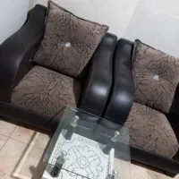 مبل راحتی دو عدد تک نفره با میز|مبلمان خانگی و میز عسلی|مرند, |دیوار