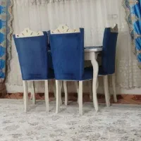 مبــلمان ست۹نفره بهمراه ناهار خوری ۴نفره زیـبا|مبلمان خانگی و میز عسلی|ابهر, |دیوار
