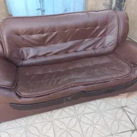 فروش مبل دست دوم رنگ قهوه ای