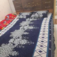 سرویس خواب دونفره mdf ضدخش کاملا تمیز|تخت و سرویس خواب|پاکدشت, پاکدشت (مامازند)|دیوار