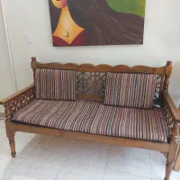 ۲ عدد تخت سنتی چوبی|صندلی و نیمکت|تهران, هروی|دیوار