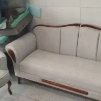 مبل سزار ۸ نفره کف فنر