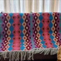 گلیم اکرولیک با بافت سفت ومحکم قیمت بسیار اقتصادی