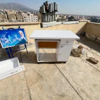 حراج چند تکه میز کامپیوتر تخت نوجوان طبقه فلزی