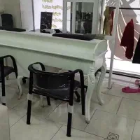 میزناخن دو نفره درحد نو مناسب.صندلی استادکار|آرایشگاه و سالن‌های زیبایی|رباط‌کریم, رباط‌کریم|دیوار