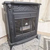 بخاری گازی ادونیس داخل شومینه