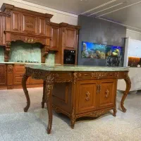 کابینت تمام چوب فروشگاهی