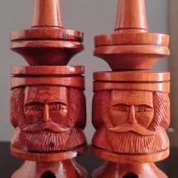 قلیون چوب سرخ نیچه آب نی و سر و ته شلنگ