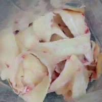 زرد پی تاندون گوساله تازه خام غذای تشویقی پت سگ