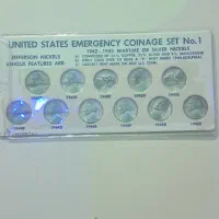 سکه نقره جنگ ج دوم امریکا