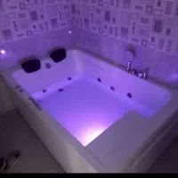 جکوزی دو نفره هالوژن رنگ درمانی