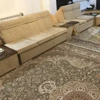 دو دست مبل ۷نفره(۱۴نفره)با ۲ عدد میزکوچک