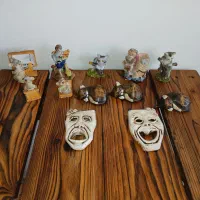 تعداد۱۲ عدد مجسمه دکوری