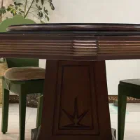 میز ۸ نفره با صفحه گردان|میز و صندلی غذاخوری|رشت, خمیران زاهدان|دیوار