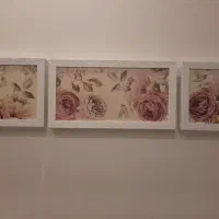 تابلو چوبی سه تایی
