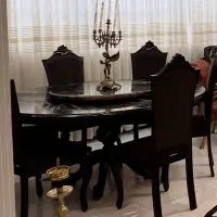 میز ناهار خوری پایه خرجنگی واردو خوری گردان|میز و صندلی غذاخوری|شیراز, قدوسی شرقی|دیوار
