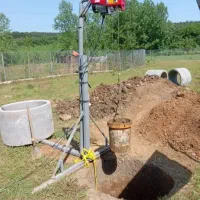 حَفر چاه فاضلاب،آب شرب، چال سرویس ،پی کَنی|خدمات پیشه و مهارت|نشتارود, |دیوار