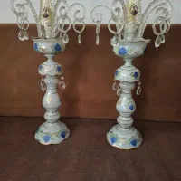 ست کامل 6 عددی چراغ دکوری قدیمی و کلکسیونی|کلکسیون اشیاء عتیقه|اردبیل, |دیوار