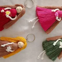 عروسک مکرومه