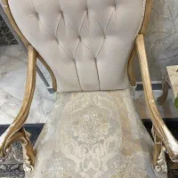 مبل سلطنتی ۷نفره|مبلمان خانگی و میز عسلی|لاهیجان, شیشه گران|دیوار