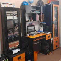 سرویس تخت و کمد نوجوان مارک نایک