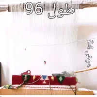 فروش دار قالی همراه با ابزار های قالی