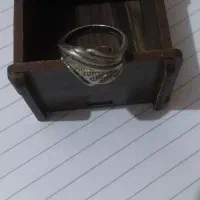 انگشتر نقره زنانه   دو رنگ|جواهرات|ارومیه, |دیوار