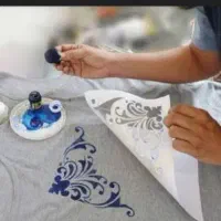 کلاس چاپ روی پارچه