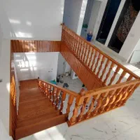 کاور کف پله کنسول دوبلکس گرد نرده چوبی تک محور|خدمات پیشه و مهارت|چهاردانگه (تهران), |دیوار