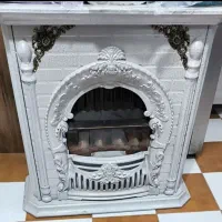 بخاری طرح شومینه یک ماه کارکرد مشابه نو