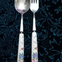 قاشق و چنگال سرامیکی