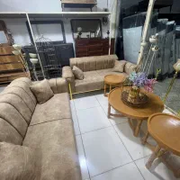 مبل تخت شو ۸نفره پارچه خارجی ۳سال گارانتی|مبلمان خانگی و میز عسلی|کرمانشاه, |دیوار