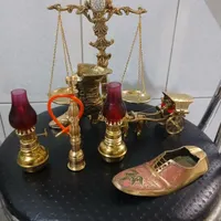 برنجی مجسمه برنزی برنز ظروف آشپزخانه|کلکسیون اشیاء عتیقه|تهران, افسریه|دیوار