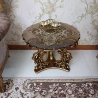 سرویس مبل استیل و آینه شمعدان و ساعت ایستاده|مبلمان خانگی و میز عسلی|فردیس, فردیس|دیوار