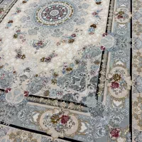 یک جفت فرش ۹ متری ۷۰۰ شانه گل برجسته نو آکبند