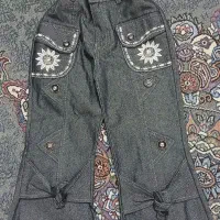 کت وشلوار لی دخترانه در حد نو|کفش و لباس بچه|بروجرد, |دیوار