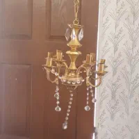 لوستر ۴شاخه ۸لامپ